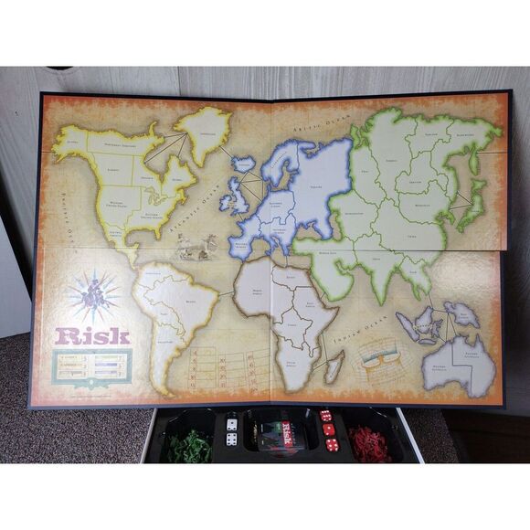 RISK 2003 THE GAME OF GLOBAL DOMINATION IN EXCELLENT CONDITION 100% COMPLETE VTG - Picture 14 of 14
